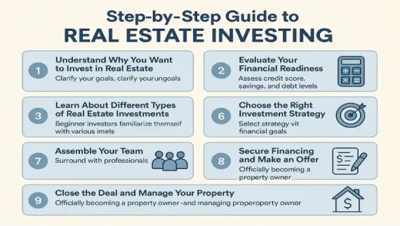 Real Estate Investing for Beginners: A Step-by-Step Guide