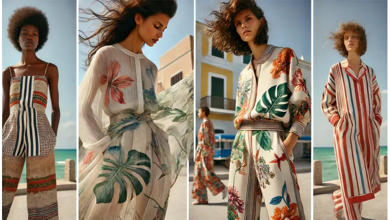 Light Fabrics, Bold Prints: Summer 2025 Fashion Trends
