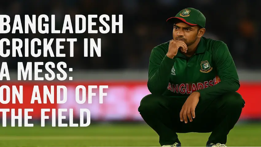 Bangladesh Cricket in a Mess: On and Off the Field