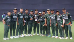 Bangladesh U-19s make tri-series final