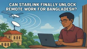 Can Starlink Finally Unlock Remote Work for Bangladesh?