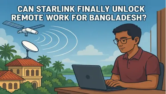 Can Starlink Finally Unlock Remote Work for Bangladesh?