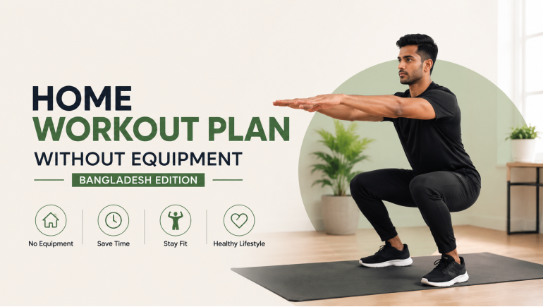 Home Workout Plan Without Equipment (Bangladesh Edition)