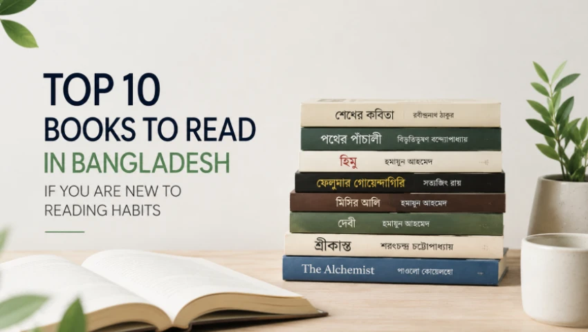 Top 10 Books to Read in Bangladesh If You Are New to Reading