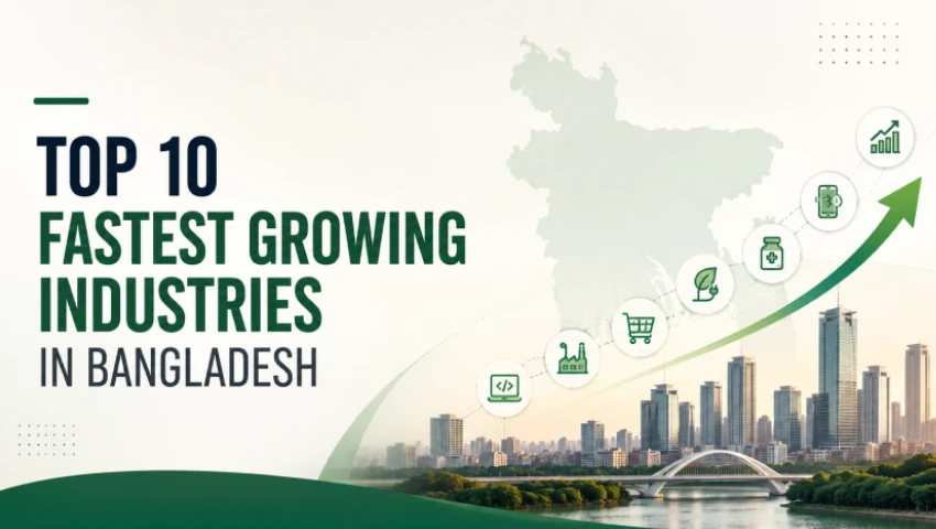 Top 10 Fastest Growing Industries in Bangladesh