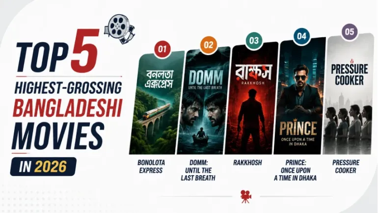 Top 5 Highest-Grossing Bangladeshi Movies in 2026