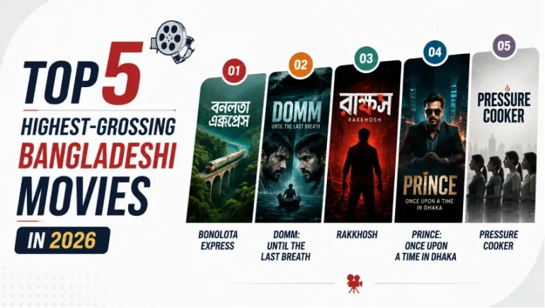 Top 5 Highest-Grossing Bangladeshi Movies in 2026